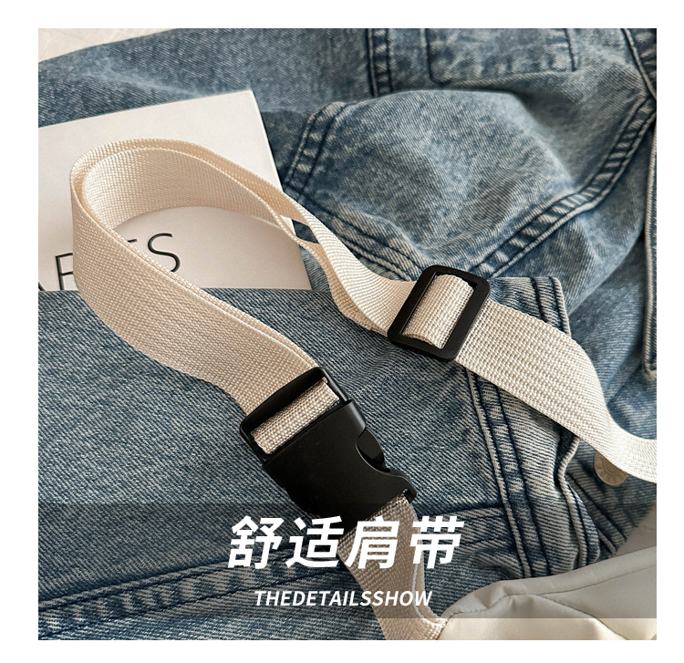 Summer casual candy-colored single-shoulder dumpling bag 2024 New trend neutral daily chest bag, beautiful and fashionable crossbody bag pic 6