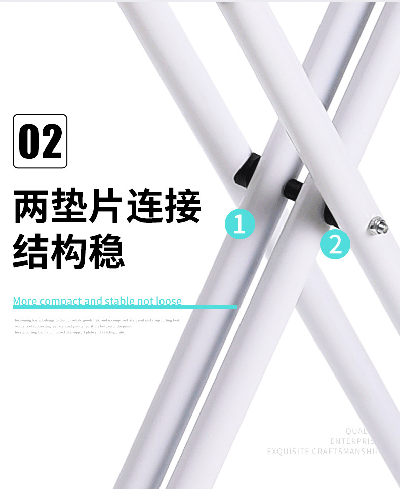Ironing board, folding standing large iron pad, widened ironing board, stand ironing, direct sales pic 7