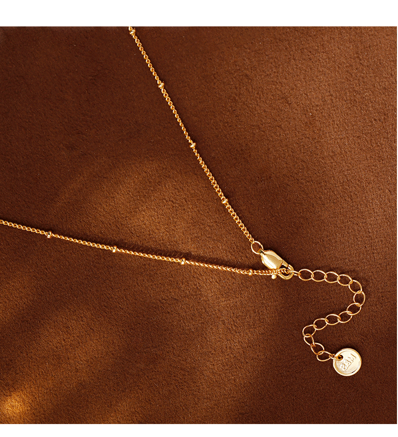 Hyacinth nuevo chino cepillado calabaza colgante collar para mujeres diseño original antiguo fasha oro cadena clavícula shak yin boom suéter cadena pic 7