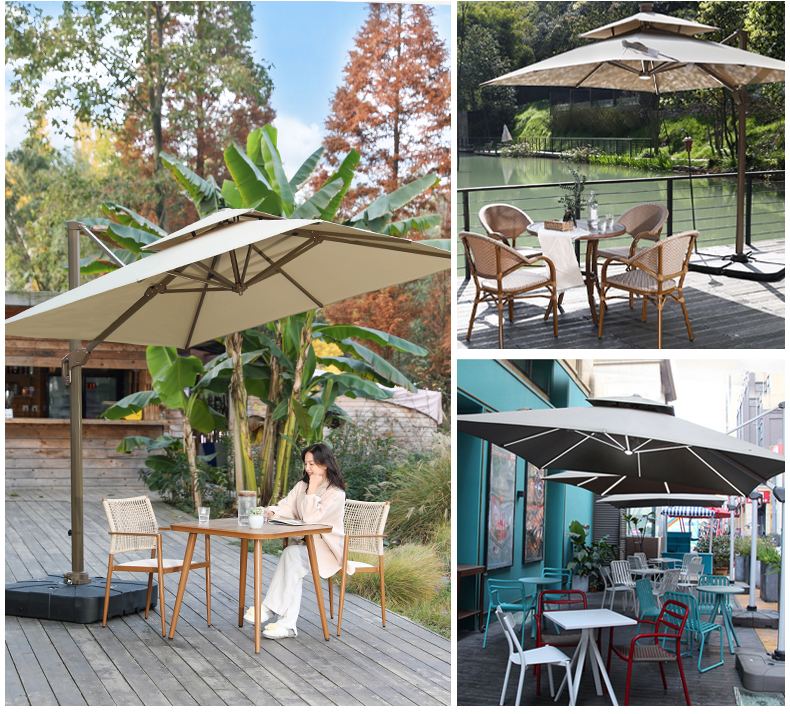 SG37户外遮阳伞庭院伞别墅大太阳伞摆摊花园商用户外伞露台室外罗详情19