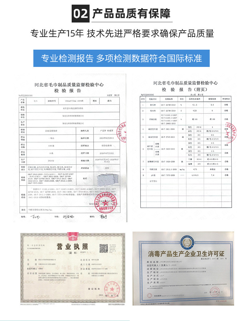 纯棉25*25cm挂钩方巾批发 幼儿园30*30cm擦手巾口水巾礼品小毛巾详情23