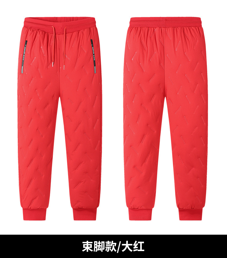 冬季棉裤男加绒加厚羊羔绒长款保暖裤子大码休闲运动裤男士外穿详情37