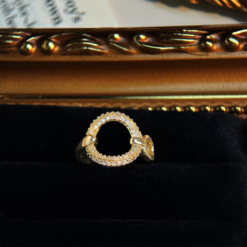 Court Night Banquet ~vintage Mid-style enamel drop glaze ring, retro artistic index finger ring, niche light luxury jewelry pic 43