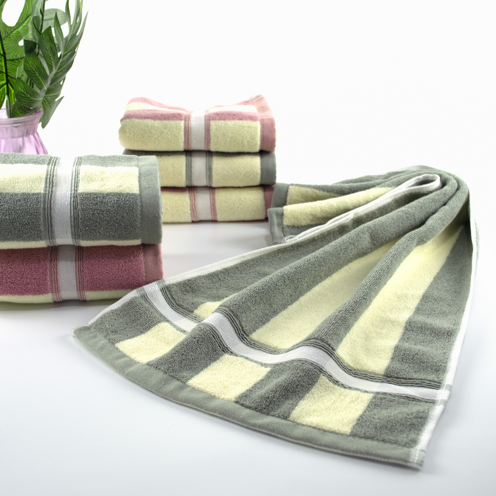 毛巾纯棉加厚面巾极限股色织提花全棉毛巾柔软吸水成人洗脸巾批发详情42