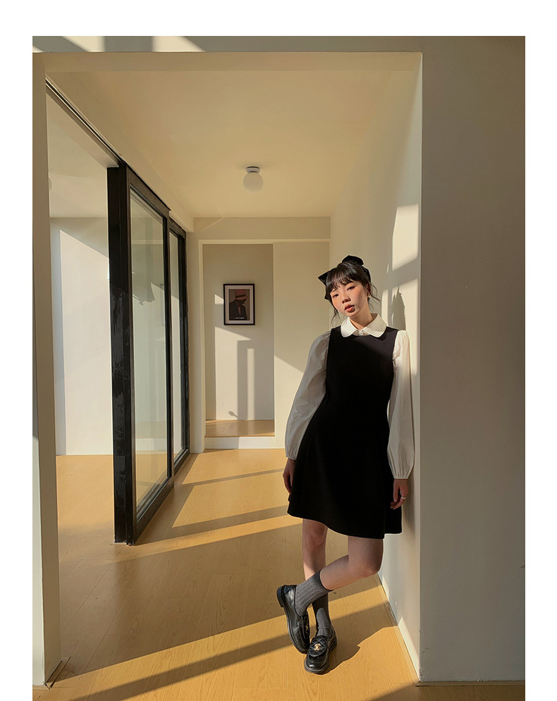 【候麦的春天】歌铭法式娃娃领衬衫春季新款复古蕾丝上衣女Y1122F详情65
