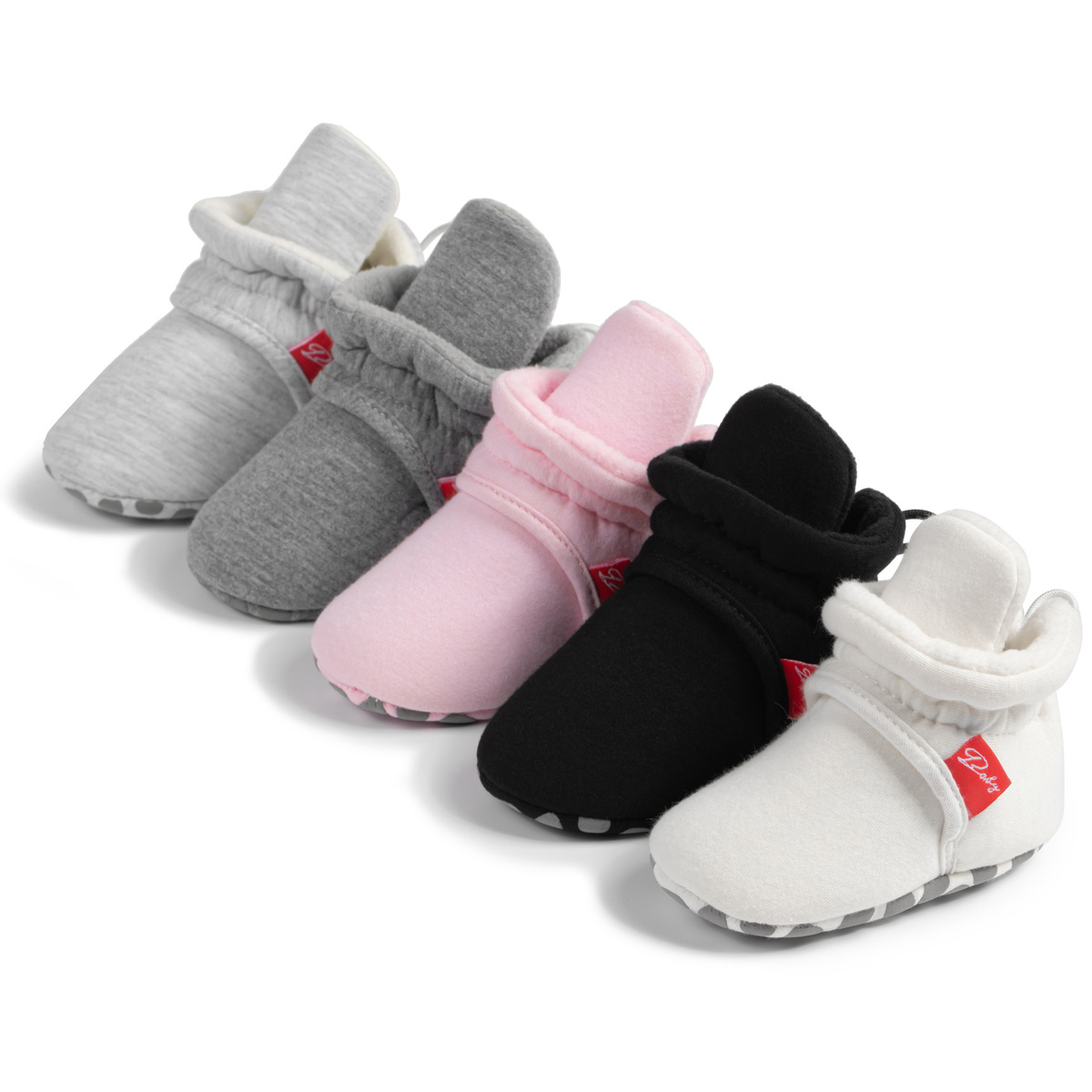秋冬新款婴儿软底学步鞋靴子 不掉鞋嬰兒鞋 學步鞋baby shoe详情1
