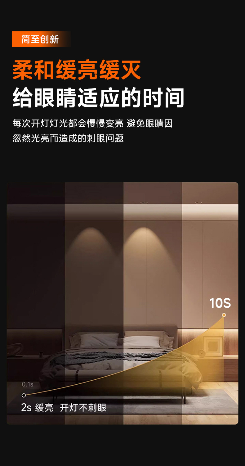 220v直连led灯带吊顶线灯贴片线条灯展示柜免走线自粘灯条高亮度详情24