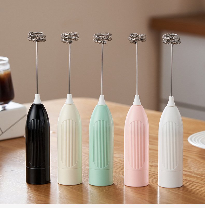 新品奶泡器四百次高速打蛋器长续航mini跨境批发家用电器厨房电器电动调奶器详情29