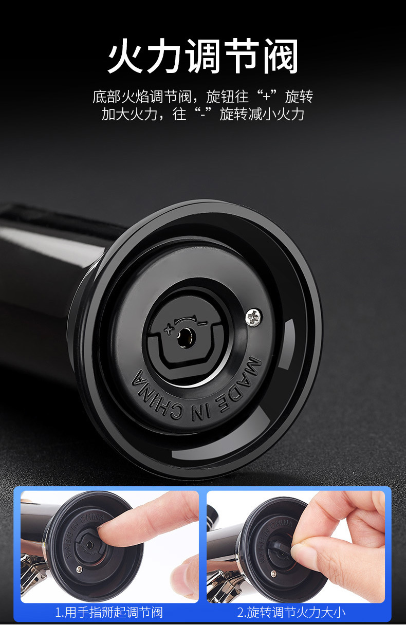 JL550 direct spray gun, metal windproof welding gun for lighters, outdoor multi-purpose, 1300℃ pic 8