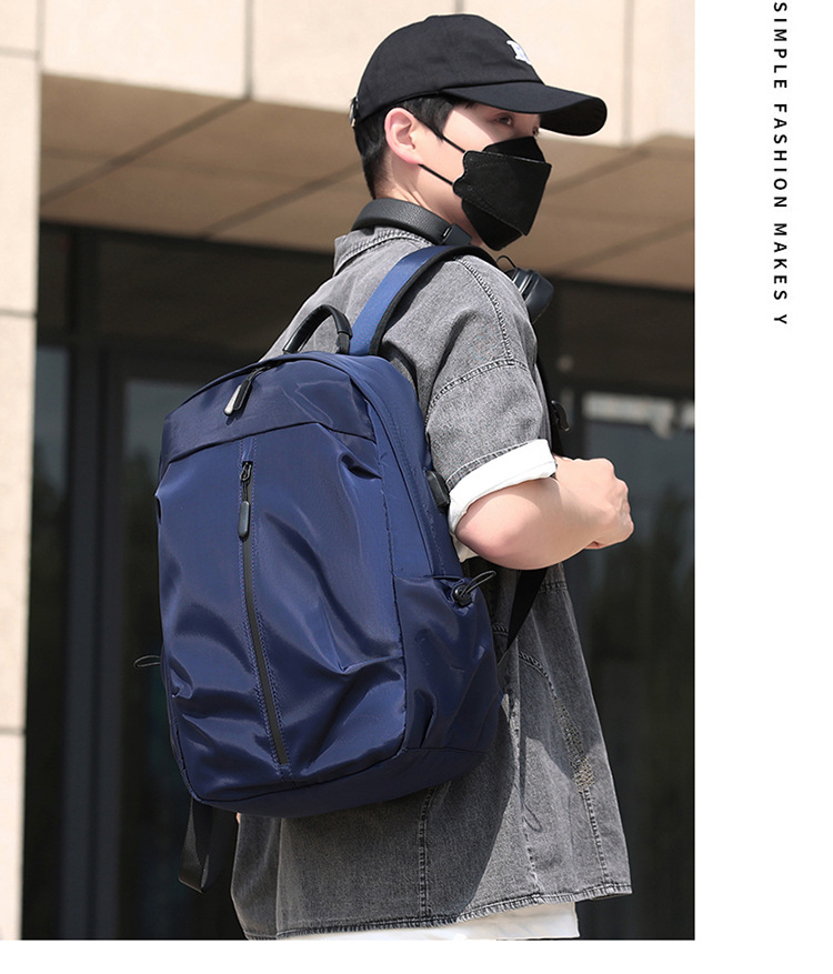 批发商务双肩包可印LOGO笔记本电脑包户外防泼水高质量礼品男背包详情18