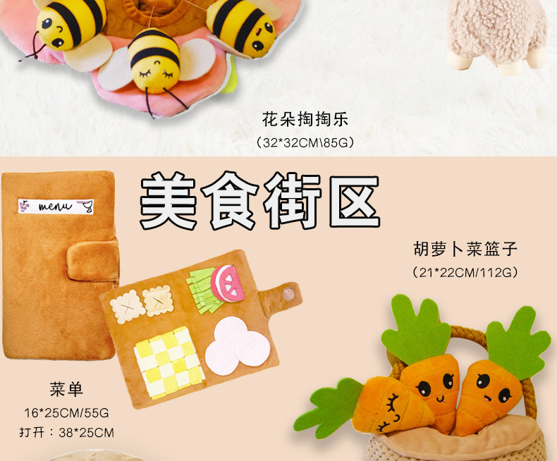 狗玩具批发宠物玉米绒耐咬磨牙毛绒自嗨泰迪狗狗猫咪发声用品批发详情6