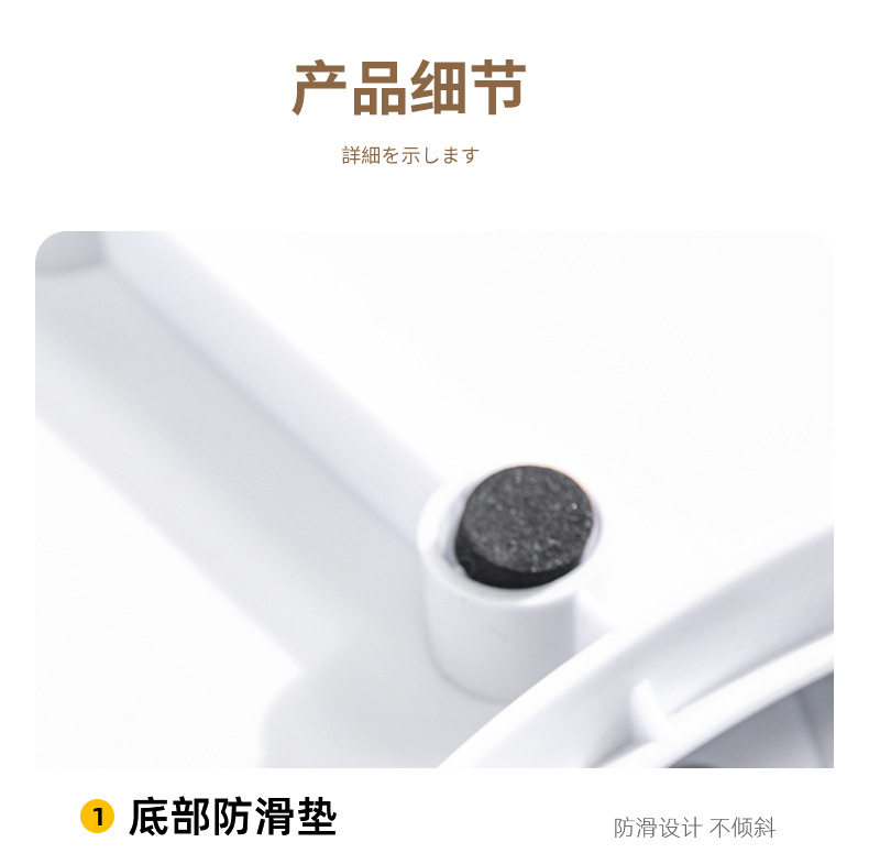 家用聚会长餐桌旋转盘多功能旋转火锅盘长方形圆形手动旋转餐盘详情16