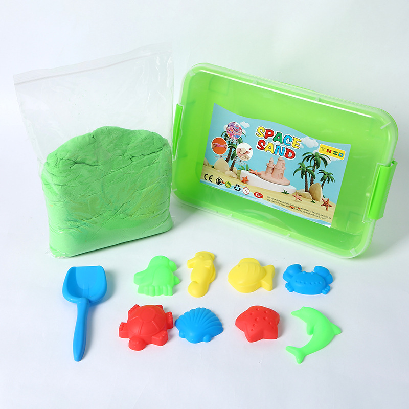 儿童彩泥超轻太空泥沙盘套装玩具创意粘土塑形可塑性玩具详情7