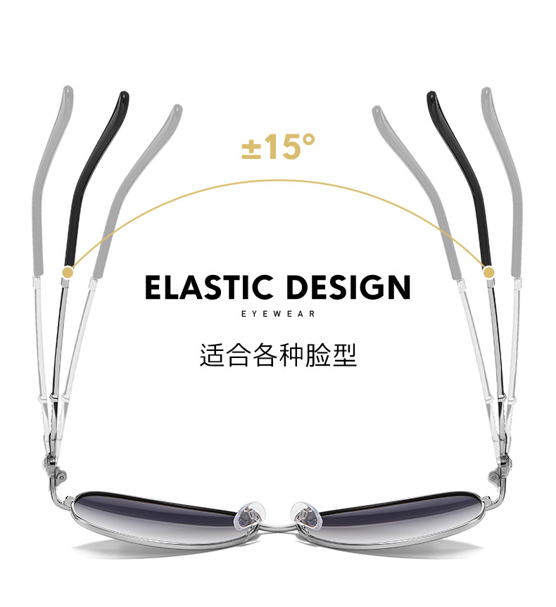 新款时尚镶钻女款眼镜遮阳眼镜612女士偏光太阳镜双色墨镜太阳镜详情5