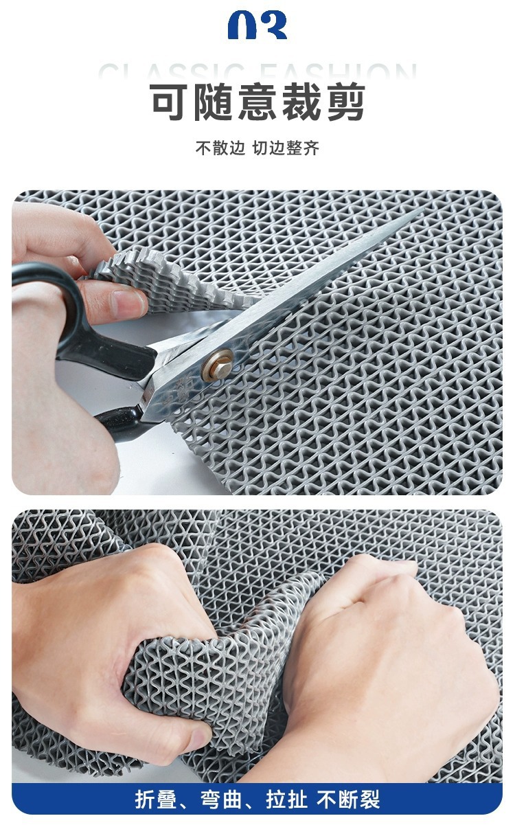 防滑地垫镂空塑料户外商用加厚入户门防滑垫子卫生间浴室防水脚垫详情5