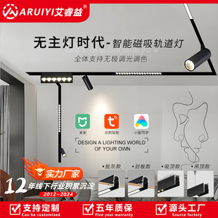 LED象鼻灯全铝 服装店展厅嵌入式洗墙灯 窄边可旋转COB拉伸象鼻灯详情11