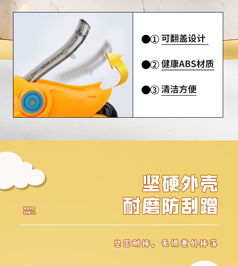 雅隆跨境卡通学生学习卷笔小汽车系列造型削笔器带橡皮创意定制详情4