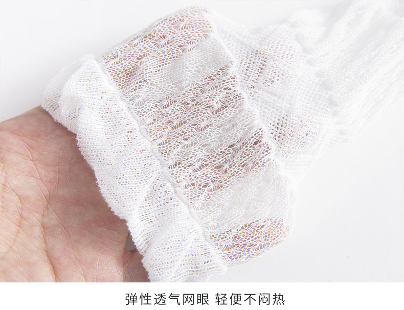 夏季薄款婴儿长筒袜男女宝宝网眼袜新生儿纯棉透气过膝袜高筒批发详情8