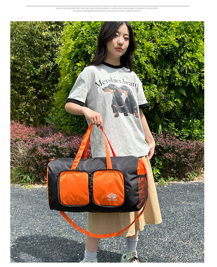 Yitu Warner Heim storage bag, large-capacity hand-held outdoor picnic bag, single-shoulder travel bag, fitness bag, luggage bag pic 17