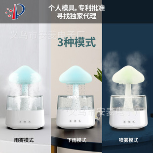 新款木纹加湿器厂家批发家用香薰炉室内摆件可加精油喷雾静谧加湿器详情3