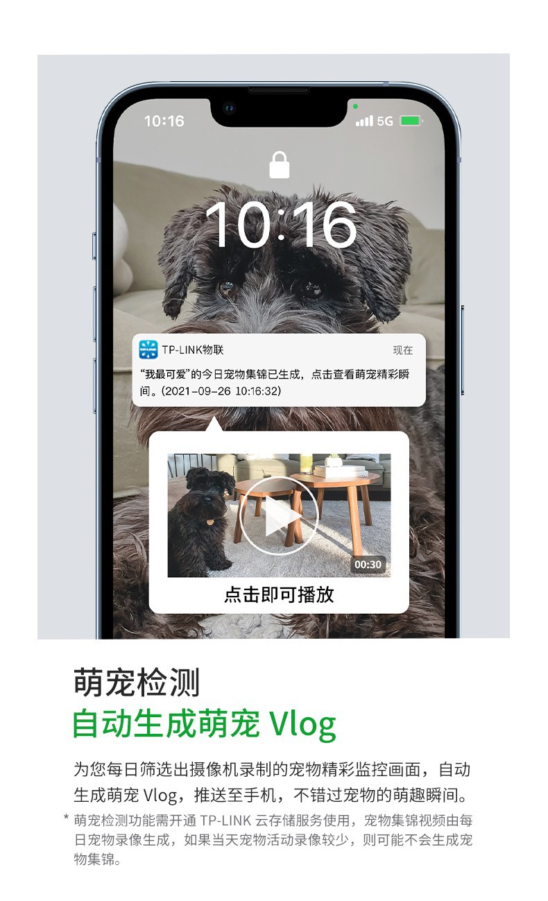 TP-LINKTL-IPC44CL全彩400万无线WiFi家用室内云台网络监控摄像头详情3
