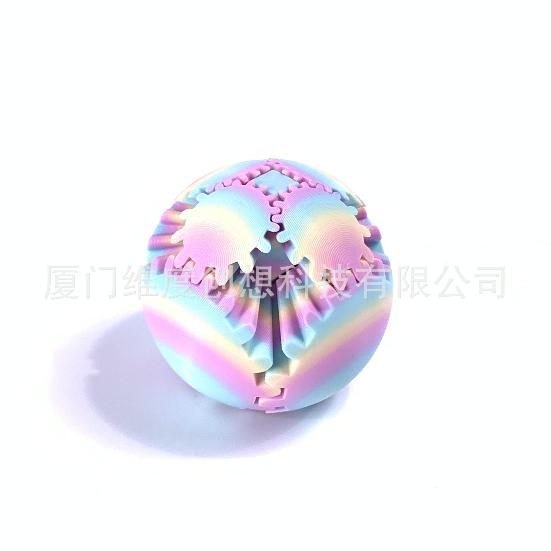 Explosivo creativo engranaje bola giratoria 3d impresión juguete Gear Ball Spin Ball puzzle modelo juguete pic 17