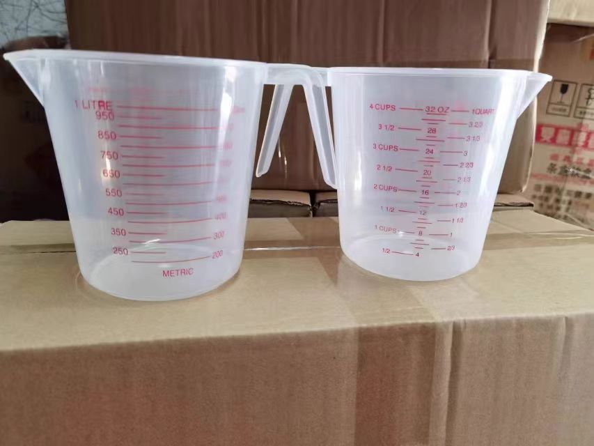 Wholesale large-capacity measuring cup set series: plastic measuring cups for cake shops, milk tea shops, beverages, and baking pic 10