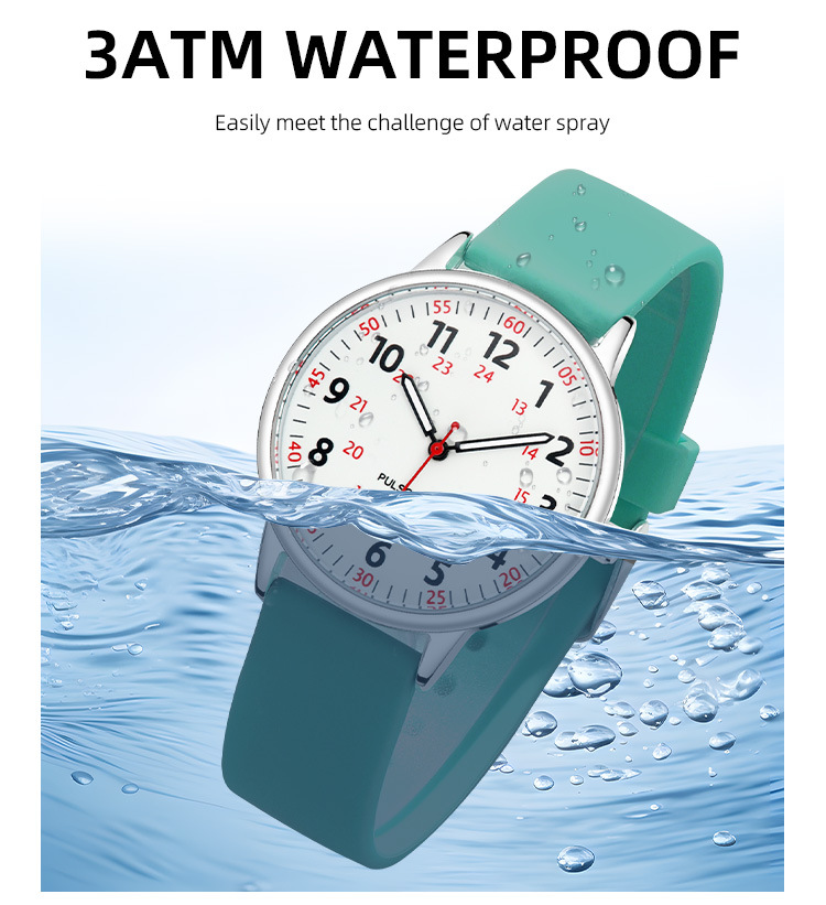 IBSO Nurse quartz watch with silicone strap, luminous, waterproof, large digital, a best-selling cross-border e-commerce product pic 4