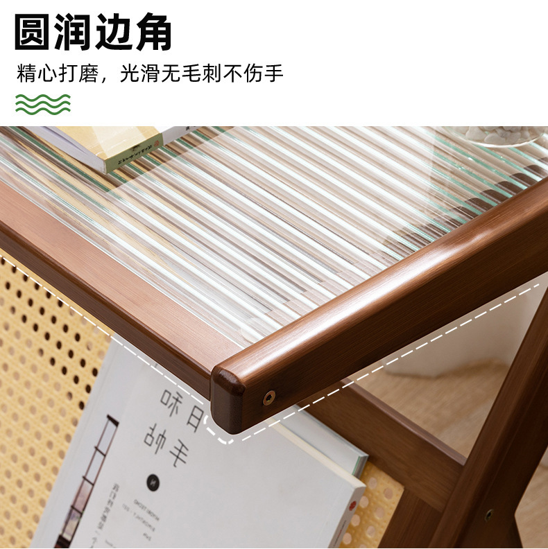 简易茶几客厅轻奢高级感家用玻璃小茶几茶台极简风边几小户型茶桌详情17