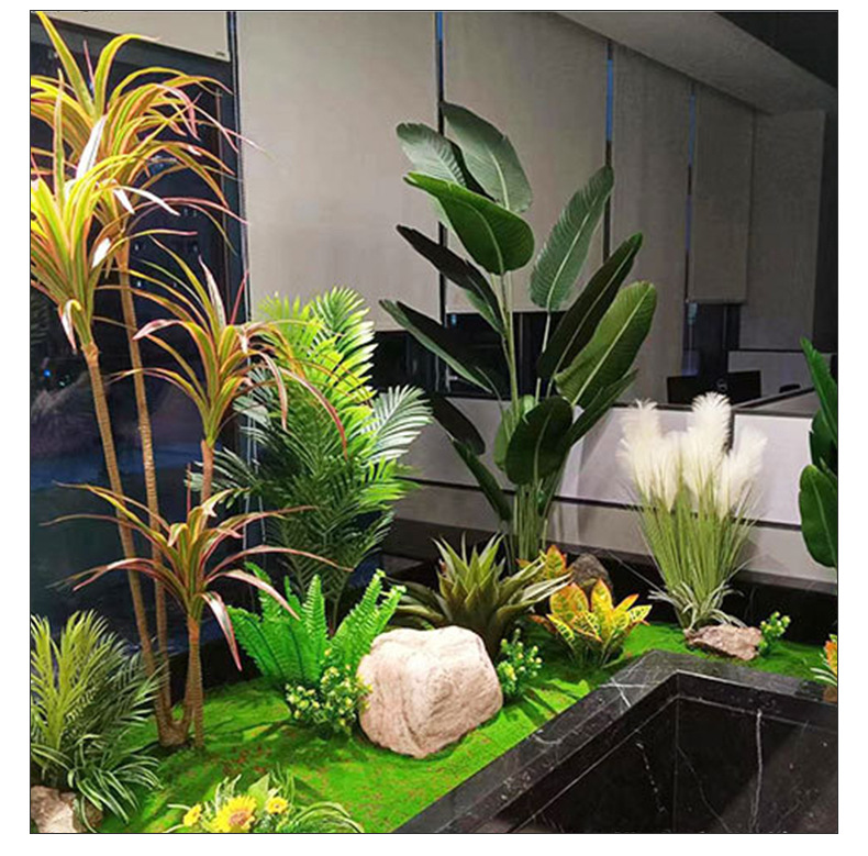 仿真天堂鸟室内植物盆栽办公室假绿植高端轻奢客厅摆件装饰品批发详情13