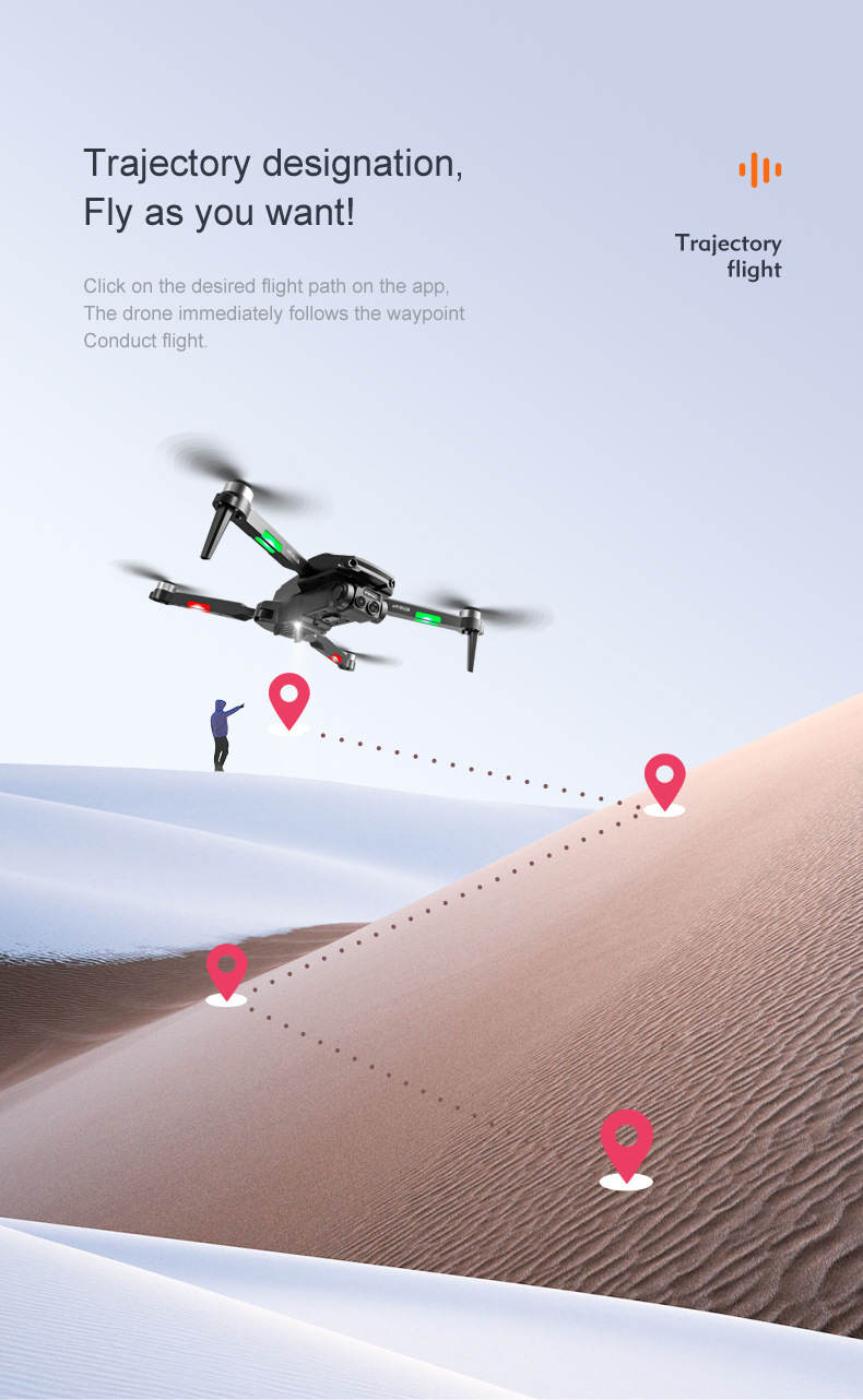 The cross-border unmanned aerial vehicle RG100PRO obstacle avoidance quadcopter with brushless motor and high-definition aerial photography remote control aircraft is for export pic 19