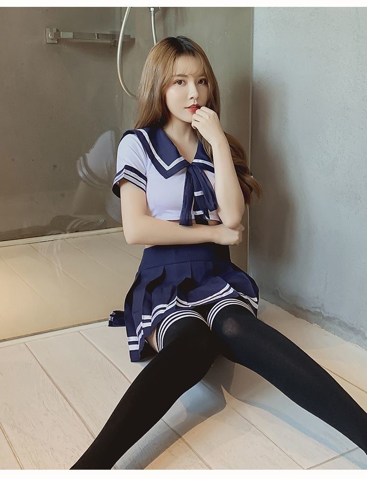 Erotic underwear, student uniforms, feminine erotic sets, pure and cute stage performance costumes, sailor suits pic 13