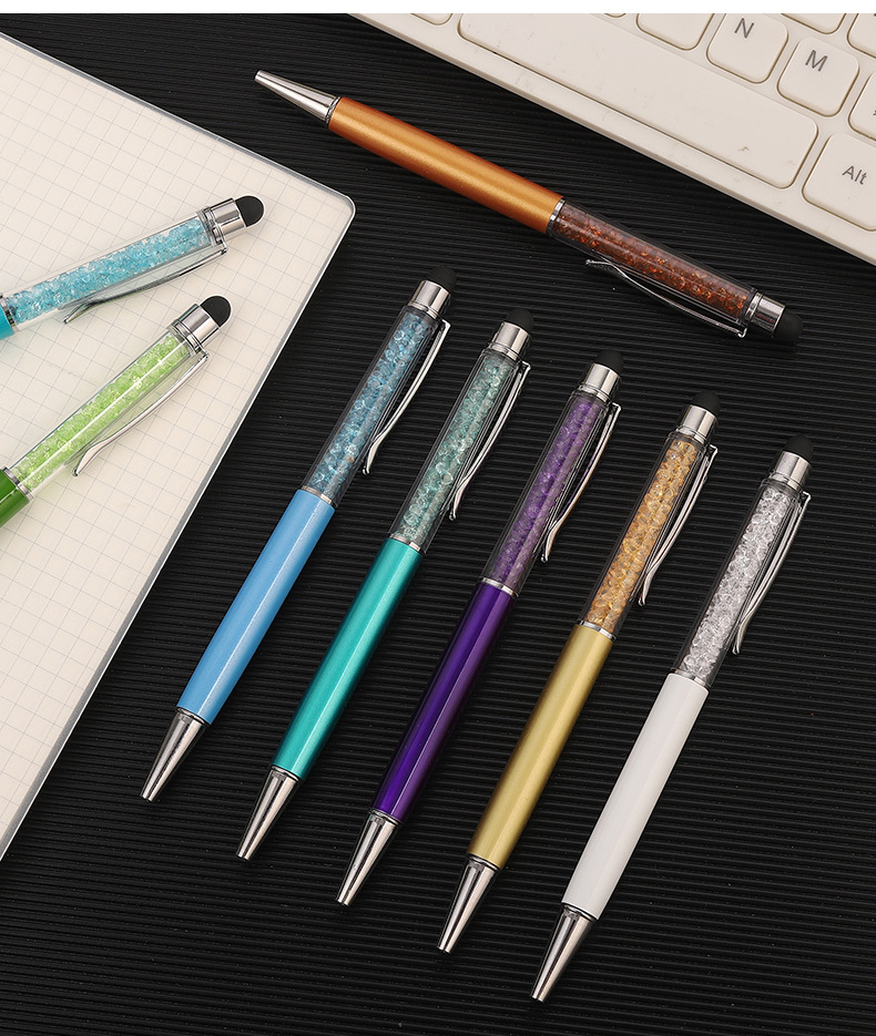 Wholesale crystal pens, metal pens, metal ballpoint pens, capacitive stylus pens, touchscreen pens and gift pens from the manufacturer pic 13