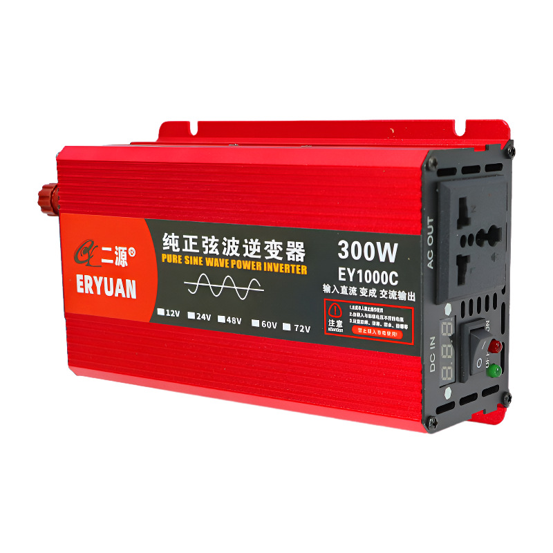 二源逆变器车载货车电动车电瓶转220V1000W1500W纯正弦波足标正品详情3