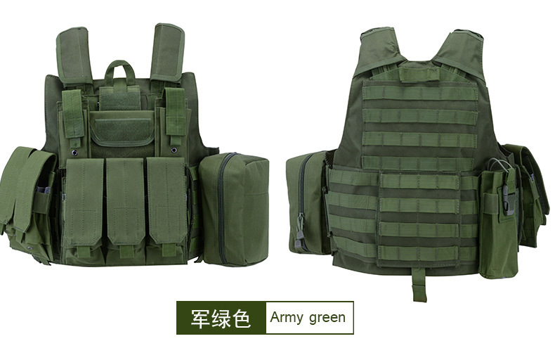 Yitu Military Enthusiast Amphibious Combat Multi-functional quick-release Black camouflage sports outdoor tactical vest and vest pic 17