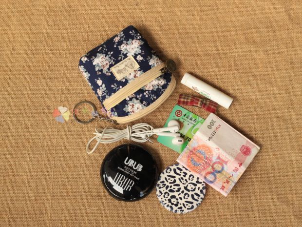 包邮小钱包零钱包韩国版拉链女式帆布艺可爱迷你硬币包耳机收纳袋详情37