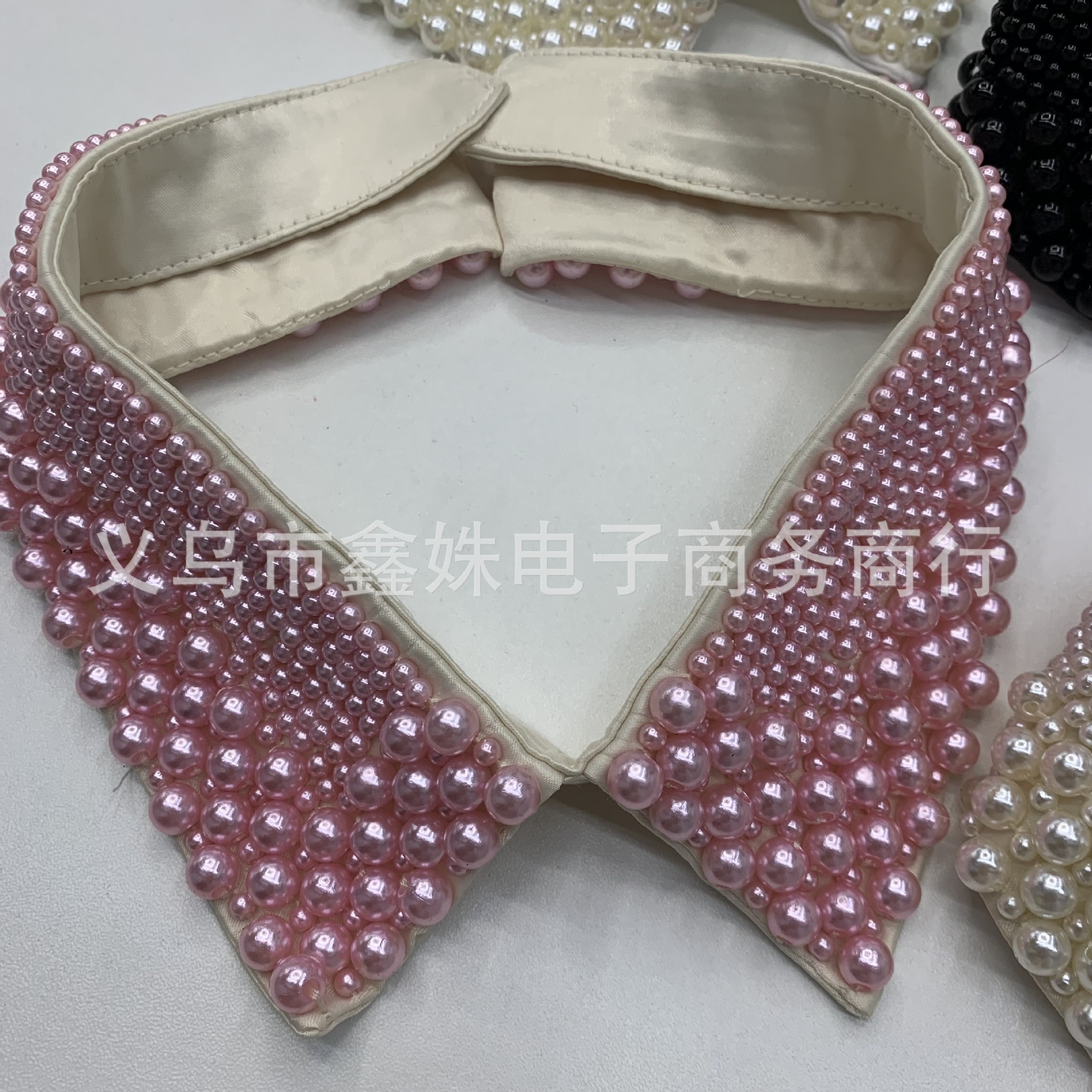 High-quality decorative pearl style versatile false collar matching accessories pic 2