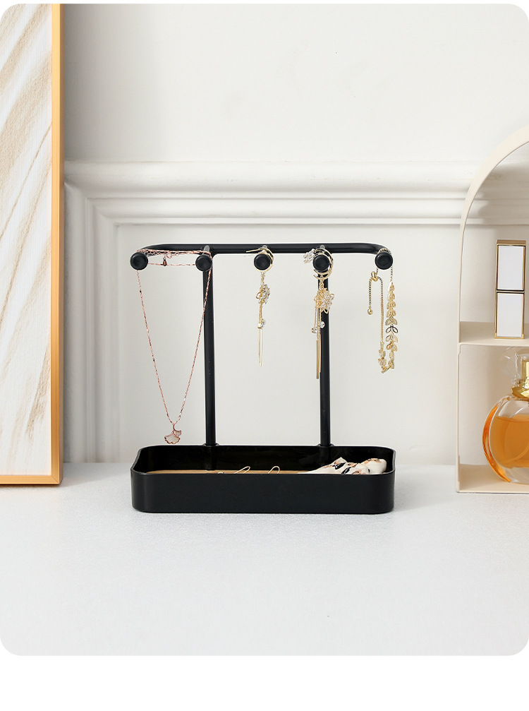 Vante household jewelry rack, storage and hanging rack, jewelry, hand, necklace, ring, earring rack, hair accessory and exquisite display rack pic 16
