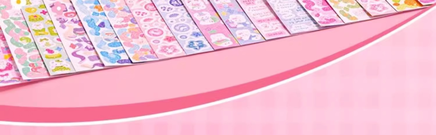 奶油胶咕卡套装贴纸全套女孩手工diy玩具材料咕咔盘手账儿童玩具详情2