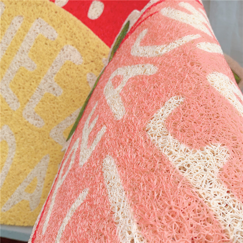 可爱水果猫砂垫草莓柠檬香蕉桃子猫咪垫子猫砂盆猫厕所防外溅地垫跨境出口家用地垫立体硅藻泥脚垫卫生间防滑门口浴室吸水地垫膨胀详情15