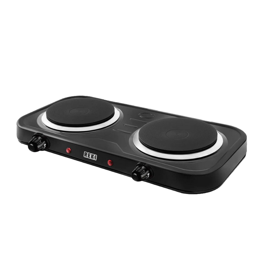 REKI 跨境 ELECTRIC STOVE 2000 w 野餐户外便携式双灶盘式电热炉详情3