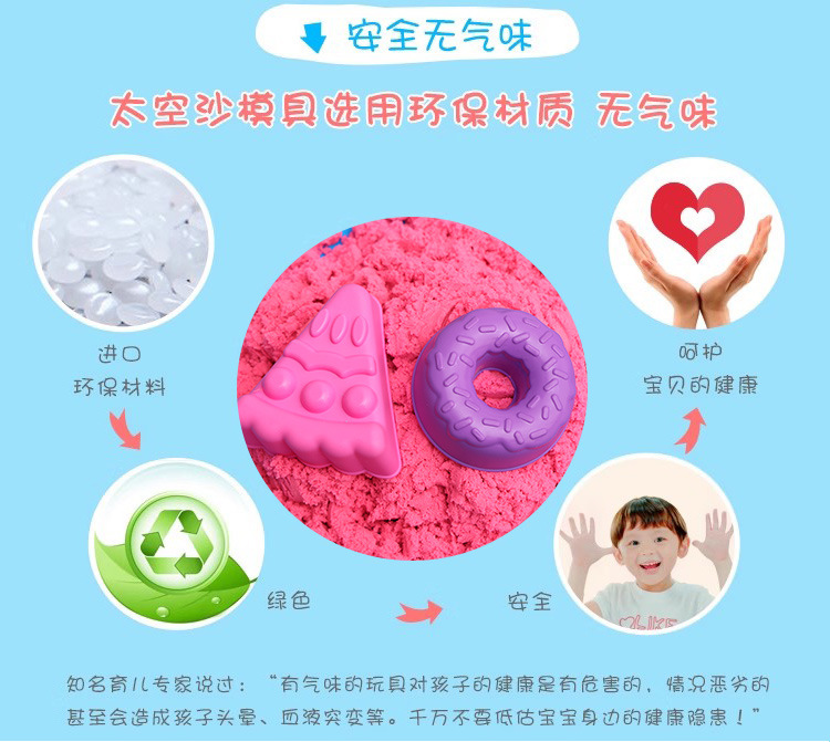 跨境动力玩沙戏水玩具过家家益智沙滩玩具甜筒点心套餐厂家批发详情9