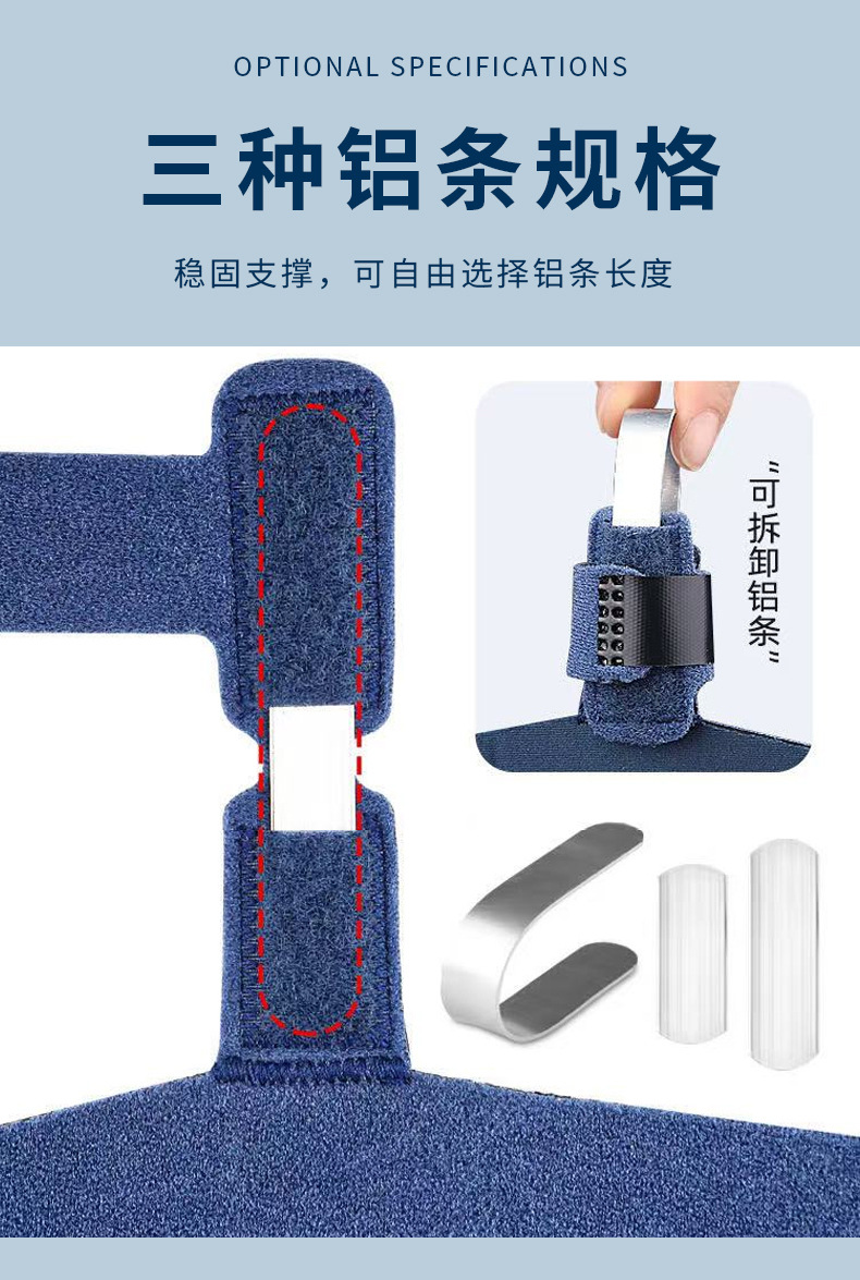 Blue orthodontic toe correction band, suitable for both men and women, relieves foot discomfort. Genuine product, fracture rehabilitation, and toe fixation pic 5