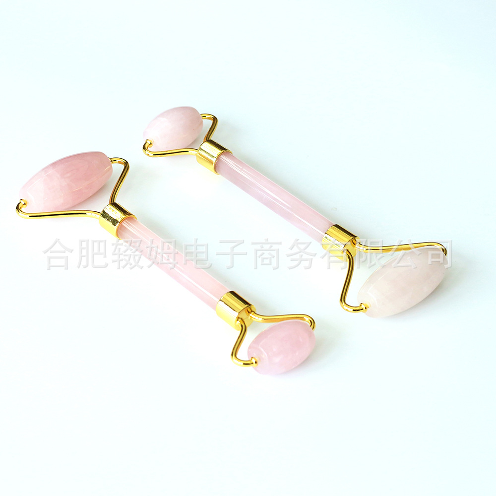 工厂直销紫水晶玉石滚轮按摩器专用脸部刮痧按摩美容棒美容院推拿馆用详情19
