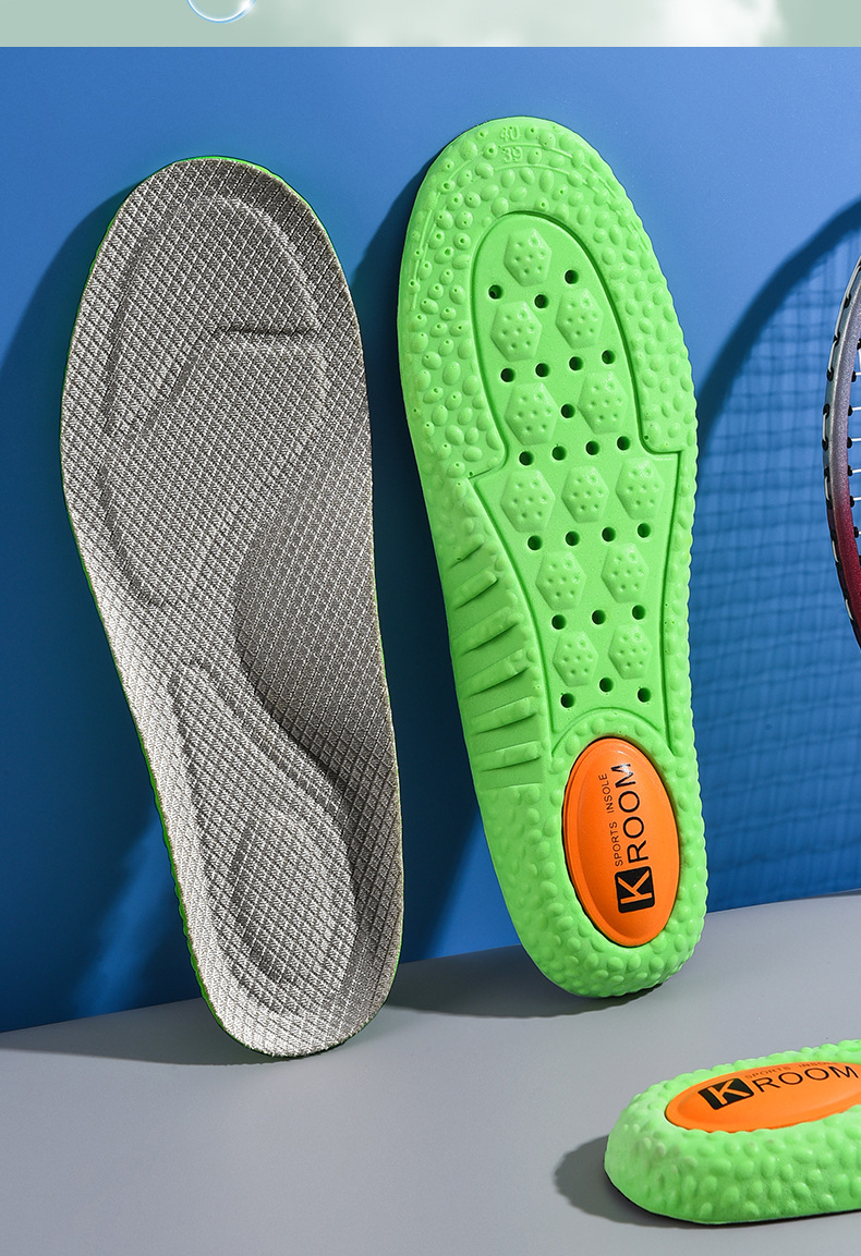 运动鞋垫男boost减震垫片艾草防臭吸汗防臭篮球鞋专用踩屎感夏季详情15