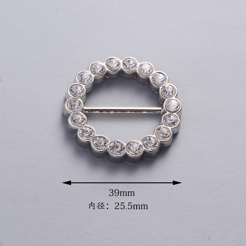 Korean version versatile metal adjustable buckle knotting magic tool, waist-cinching scarf and silk scarf buckle manufacturer in stock, dual-purpose clothing accessory pic 5