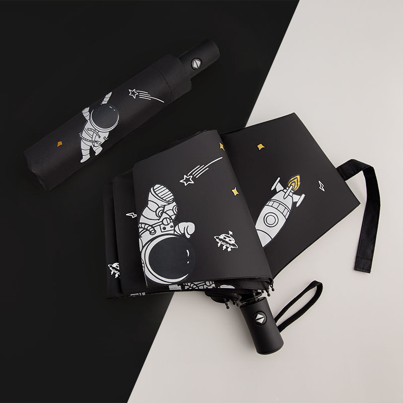 Interstellar Space fully automatic sun umbrella, suitable for both sunny and rainy days, folding, sunshade, sun protection and UV protection, joint strict for male and female students pic 7
