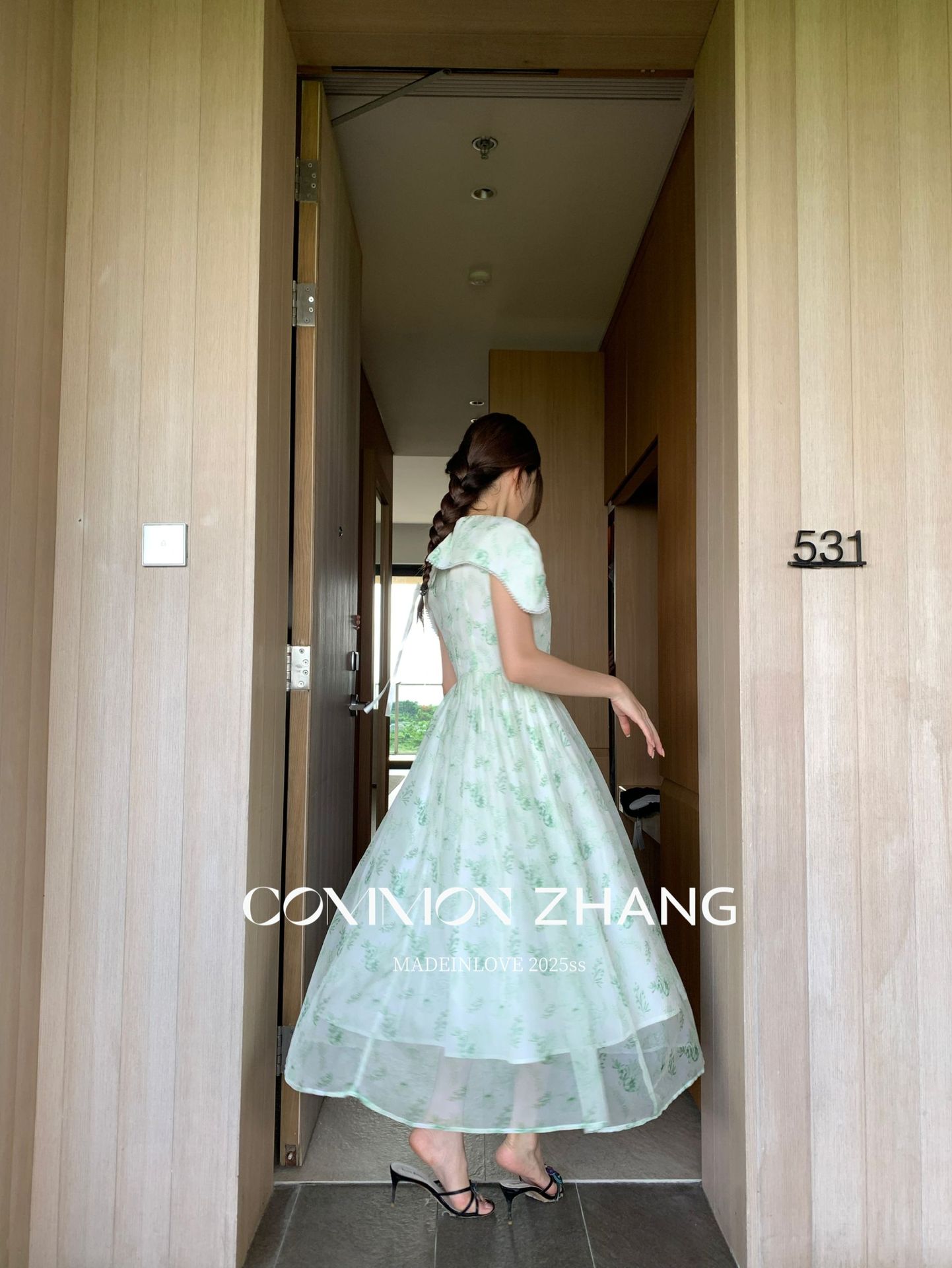 CZ ZHANG Summer French socialite beadwork round-neck shawl Floral sleeveless Texture dress A26812 pic 21