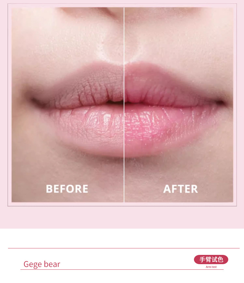 Gege bear Lip and Cheek Dual-Purpose Blush Stick Low-saturation energetic girl brightening and contouring Blush pic 13