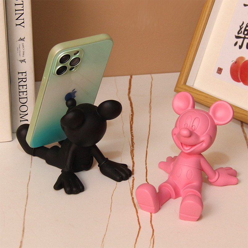 Cute Mickey Mouse phone stand decoration, a great desktop and office item, practical and creative decoration, a birthday gift for girls pic 4
